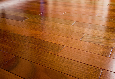 Heat hardwood floors.